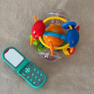 INFANTINO BABY TOYS Set of 2 for Ages 6+ Months